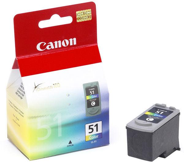 Canon CL-51 ink cartridge 1 pc(s) Original High (XL) Yield Cyan, Magenta, Yellow