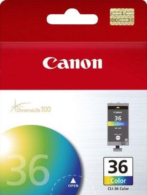 CANON CLI-36C – Original Colour Ink Cartridge – Blue, Green, Yellow – High Quality Inkjet Cartridge