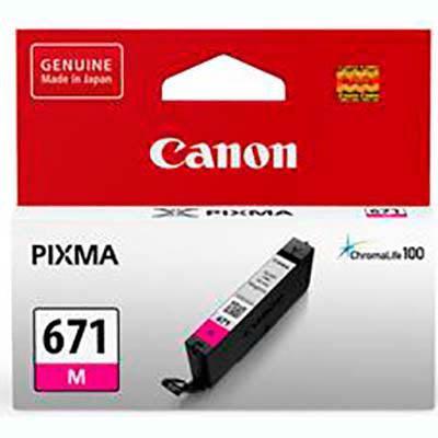 CANON CLI671 – Magenta Ink Cartridge – High-Quality Inkjet Cartridge for CANON Printers
