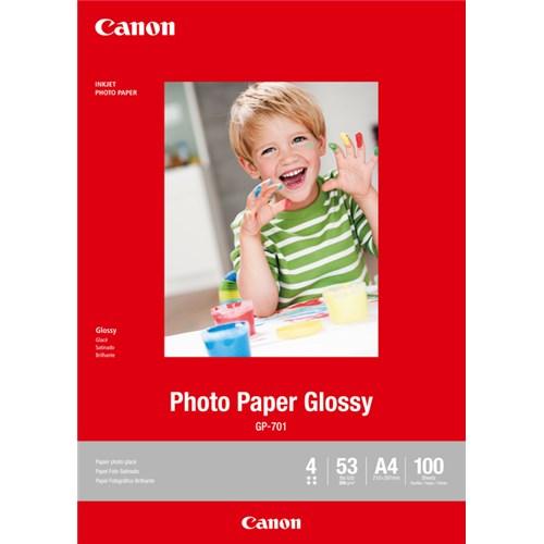 Canon GP701A4 100 SHTS 200 GSM GLOSSY PHOTO PAPER