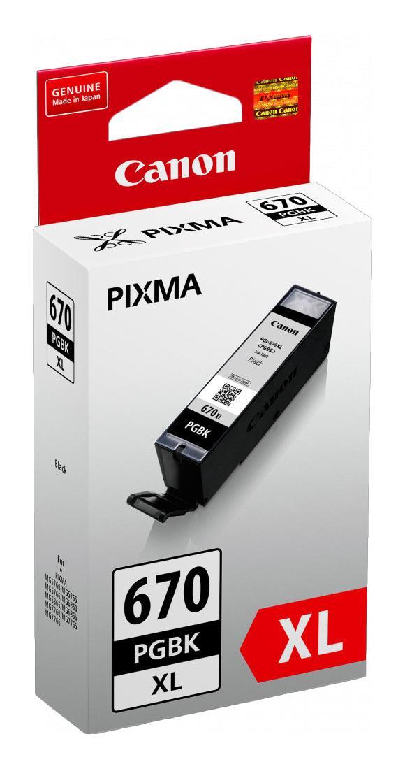 CANON PGI-670XLBK – Original Black Ink Cartridge for Professional Print Quality