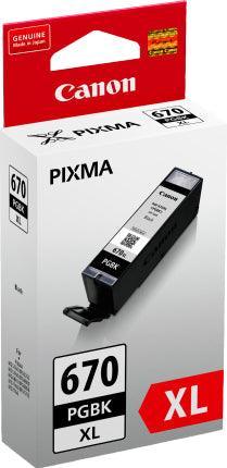 CANON PGI-670XLBK – Original Black Ink Cartridge for Professional Print Quality