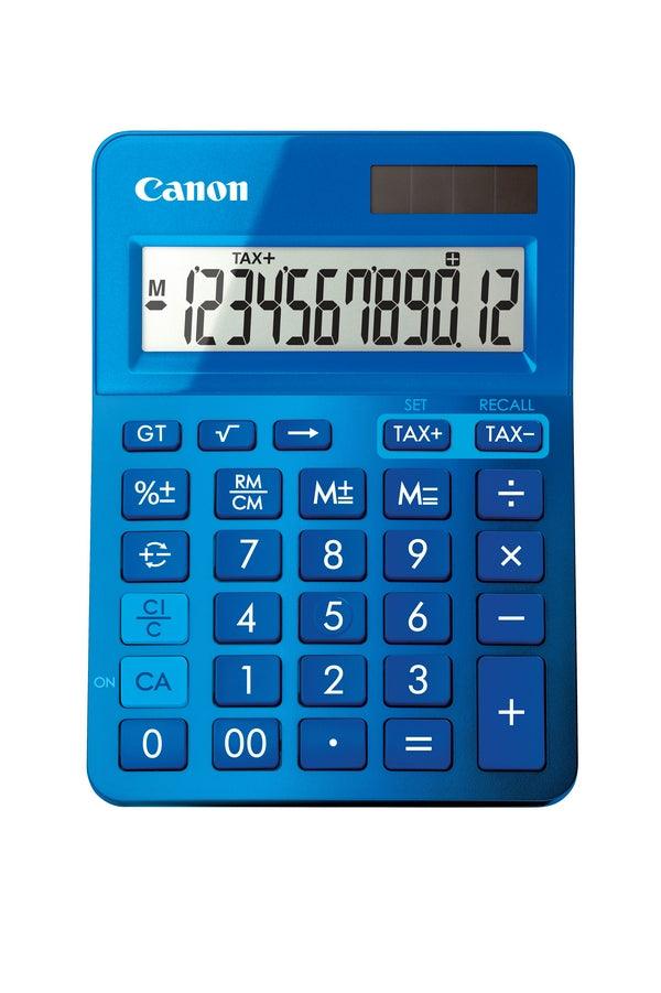Canon LS-123k calculator Desktop Basic Blue