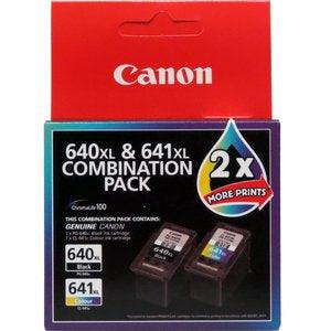 CANON PG-640XL Black and CL-641XL Colour Ink Cartridge combination pack (PG640XLCL641XL)