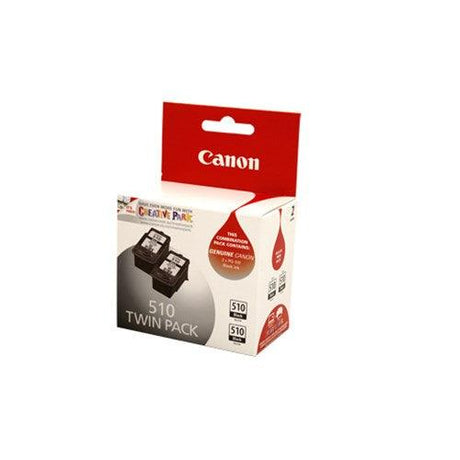 CANON PG510 INK CARTRIDGE BLACK PACK 2