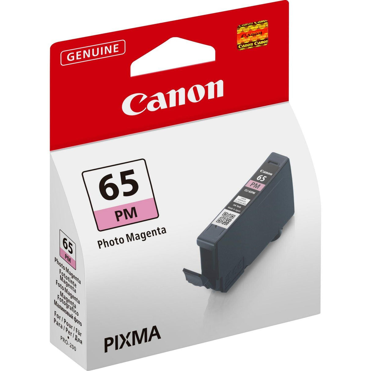 CANON Photo Magenta Ink Cartridge | 12.6ml (CLI65PM)