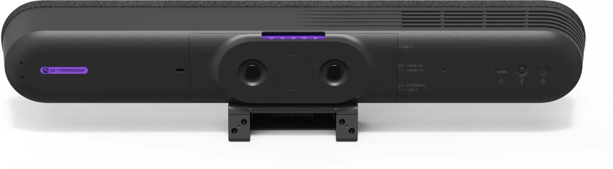 LOGITECH RALLY BAR HUDDLE – 4K Ultra HD / 120° Wide-Angle / AI-Powered – UC Video Bar