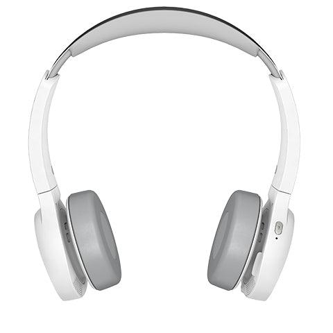 Cisco 730 Headphones Wired & Wireless Head-band Calls/Music Bluetooth Charging stand Platinum, White