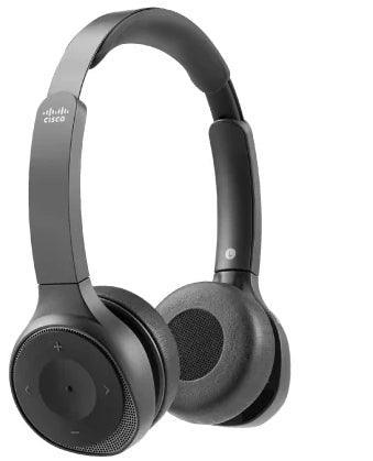 Cisco 730 Headset Wired & Wireless Head-band Calls/Music Bluetooth Black, Carbon