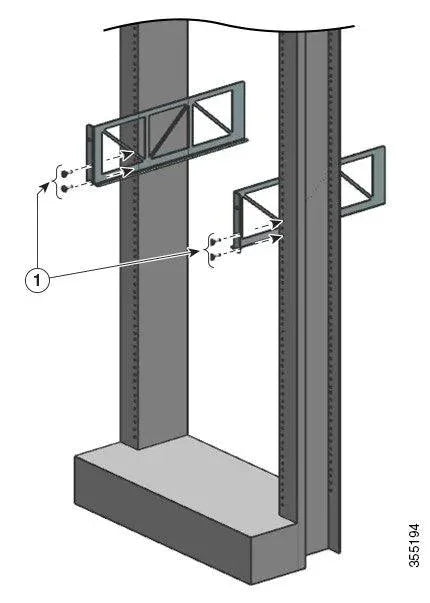 Cisco C9407-SHELF-KIT= mounting kit