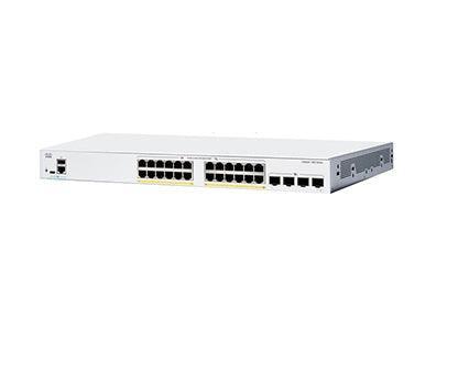 CISCO Catalyst 1300 – PoE+ / 24-Port / Gigabit – Desktop Network Switch