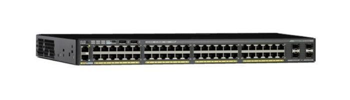 Cisco Catalyst C1-C2960X-48FPD-L network switch Managed L2 Gigabit Ethernet (10/100/1000) Power over Ethernet (PoE) Black