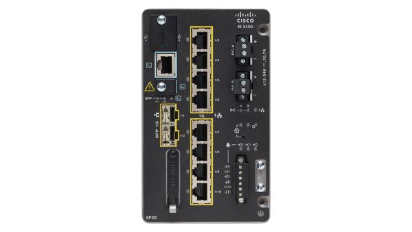 Cisco Catalyst IE3400 Managed L2/L3 Gigabit Ethernet (10/100/1000) Power over Ethernet (PoE) Black