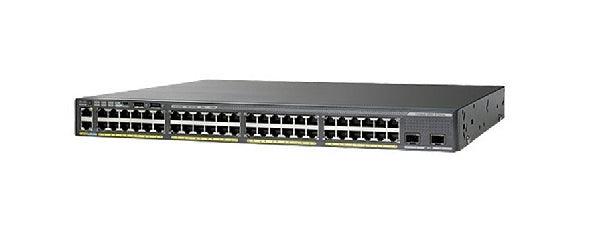 Cisco Catalyst WS-C2960XR-48FPS-I network switch Managed L2 Gigabit Ethernet (10/100/1000) Power over Ethernet (PoE) Black