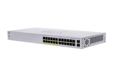 Cisco CBS110-24PP-AU network switch Unmanaged L2 Gigabit Ethernet (10/100/1000) Power over Ethernet (PoE) 1U Grey