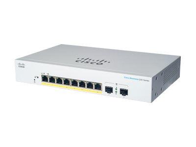 Cisco CBS220-8P-E-2G-AU network switch Managed L2 Gigabit Ethernet (10/100/1000) Power over Ethernet (PoE) White