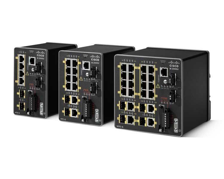 Cisco IE-2000U-4TS-G network switch Managed Fast Ethernet (10/100) Black