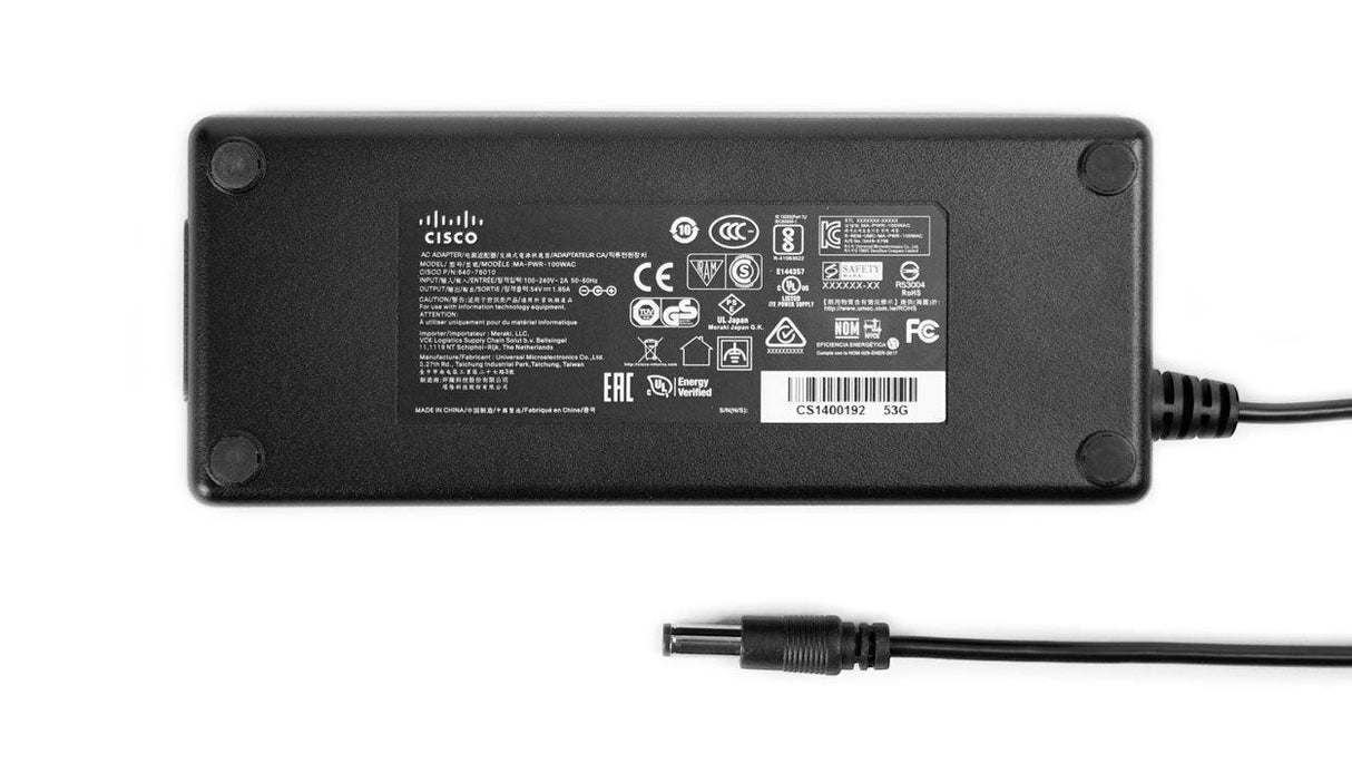 Cisco Meraki MA-PWR-30W-UK power plug adapter Black