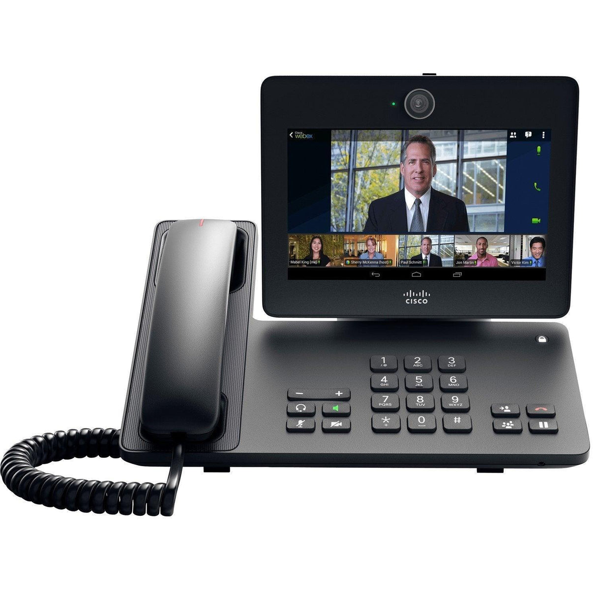 Cisco Spare WB Handset for Cisco 6800, 7800, 8800, DX600 Series