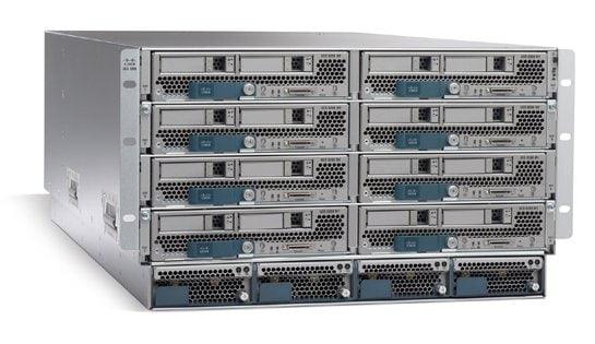 Cisco UCSB-5108-AC2-CH network equipment chassis Gray