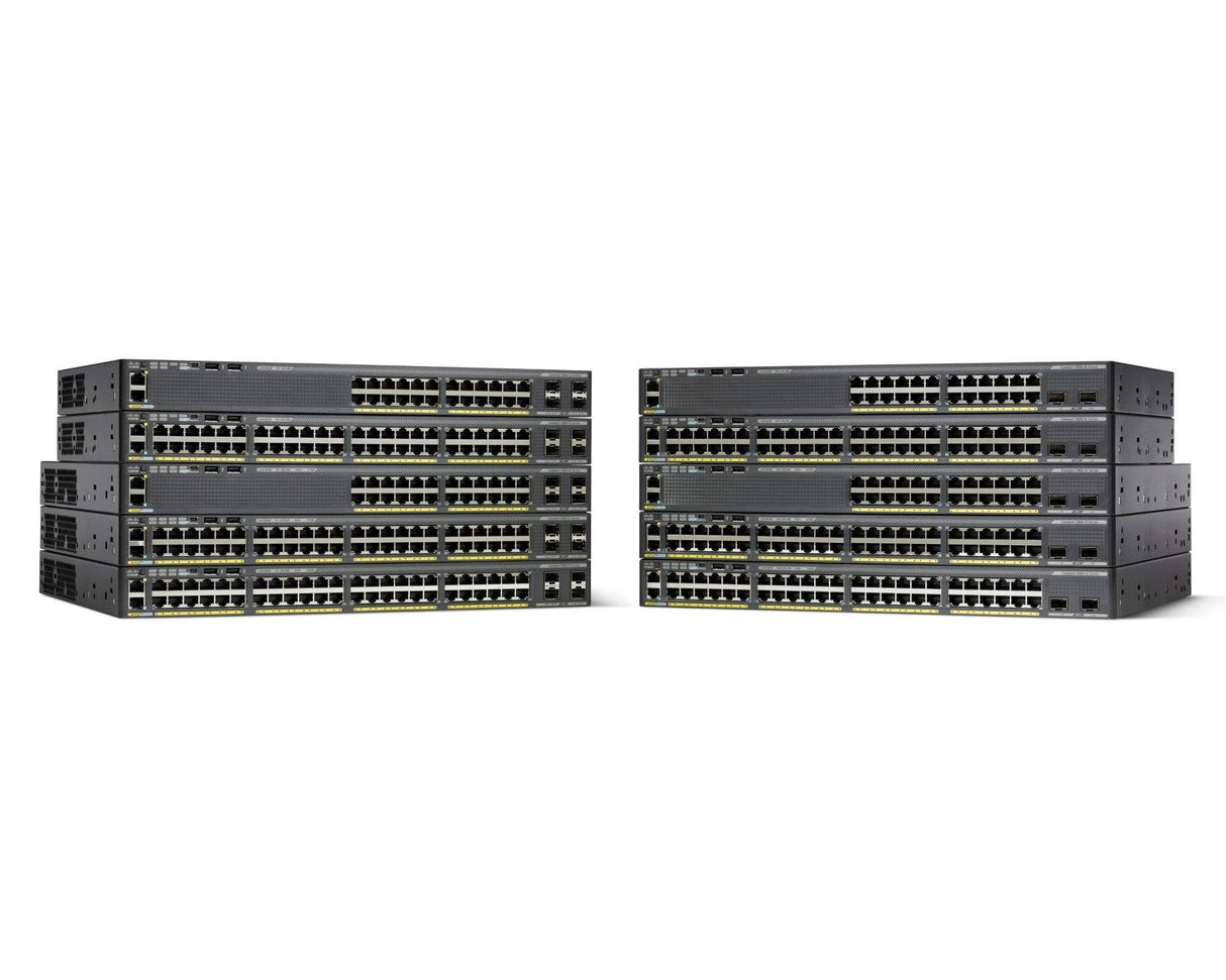 Cisco WS-C2960XR-24PD-I network switch Managed L2 Gigabit Ethernet (10/100/1000) Power over Ethernet (PoE) Black