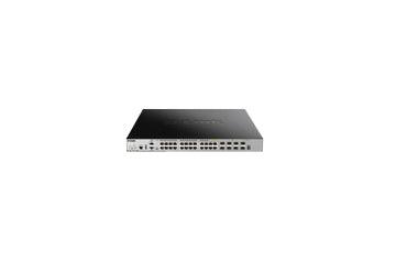 D-Link DGS-3630-28PC/SI network switch Managed L3 Gigabit Ethernet (10/100/1000) Power over Ethernet (PoE) Black, Grey