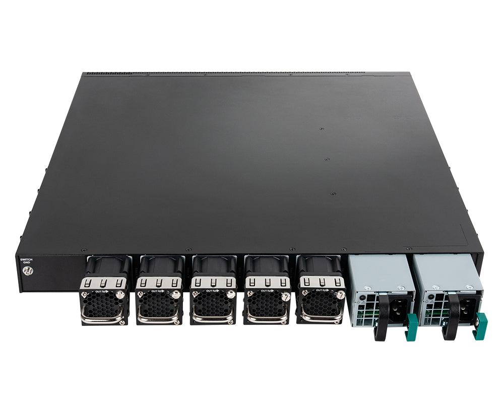 D-LINK L3 | Stackable | Managed | 2.16 Tbps | 1607.44 Mpps | 48 x 10 GbE SFP+ | 6 x 100G QSFP+ | 1U (DXS-3610-54S)