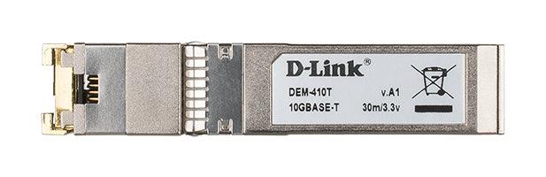 D-LINK SFP+ 10GBASE‑T Copper Transceiver (DEM-410T)