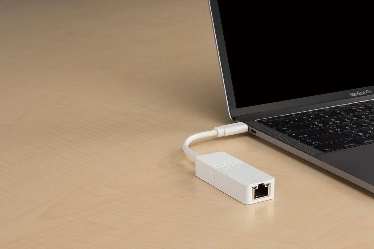 D-LINK USB-C | Gigabit Ethernet | Plug & Play (DUB-E130)