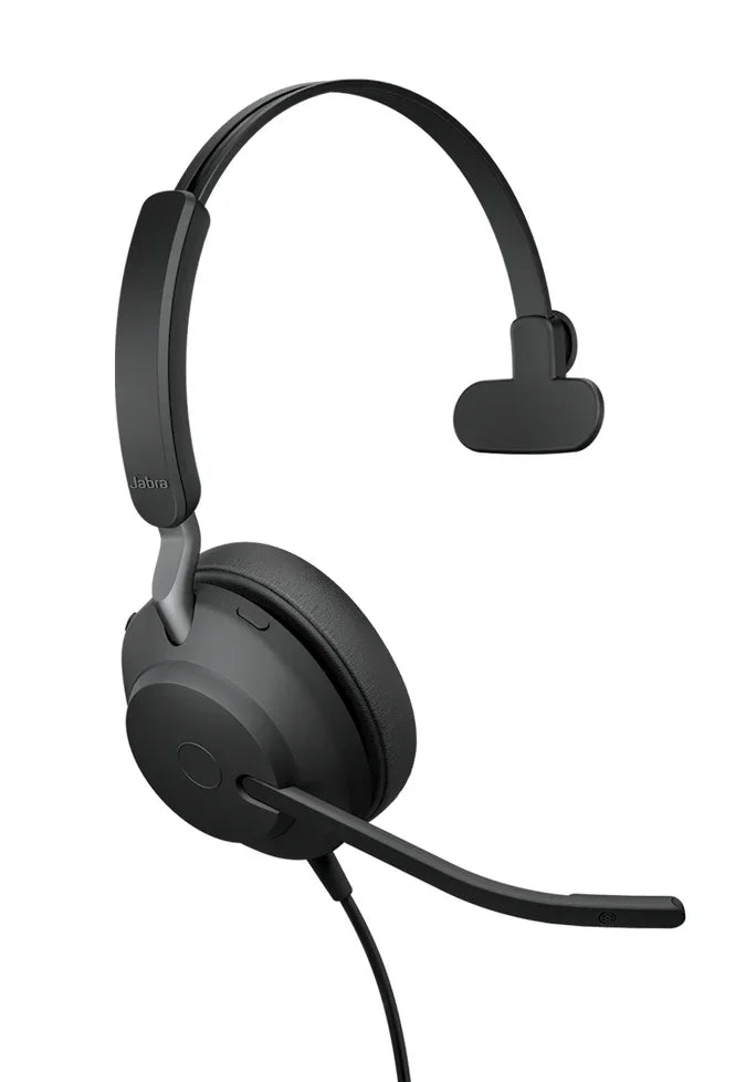 JABRA EVOLVE2 40 SE – Wired USB-C / Mono / Office / Call Center – Head-band Headset