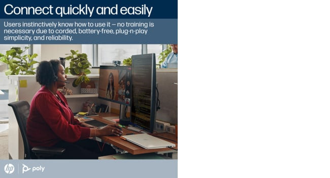 POLY Blackwire 3310 Monaural USB-C Headset