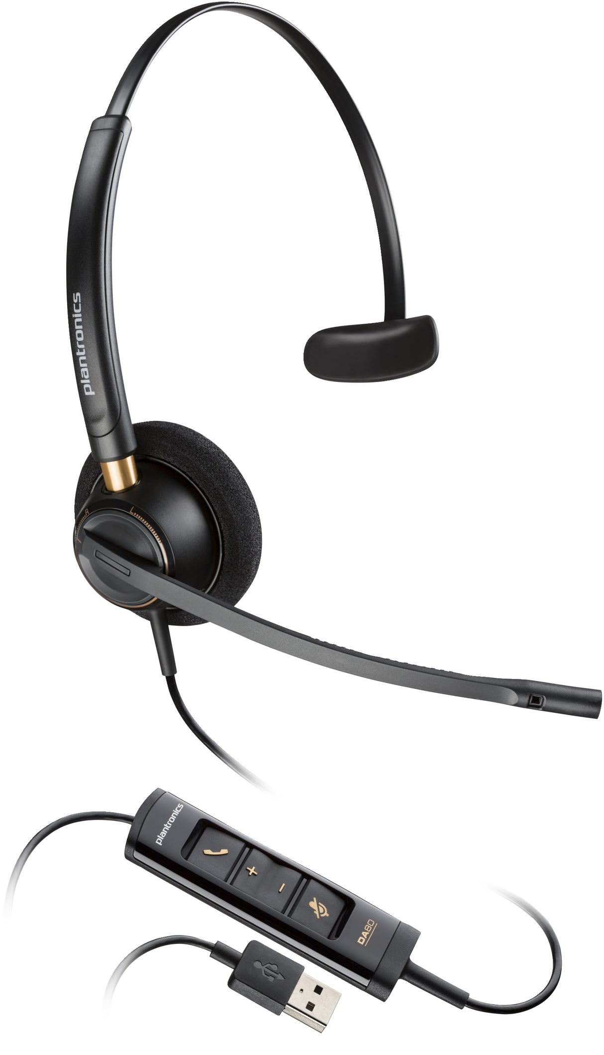 POLY EncorePro 515 Mono with USB-A Headset