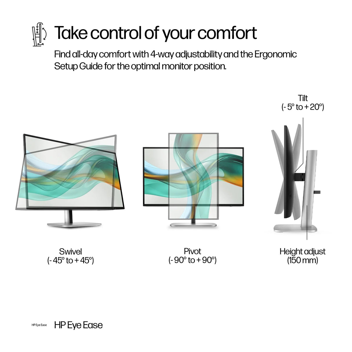 HP 527pu Monitor – 27" / QHD / IPS / 60Hz – Business Monitor