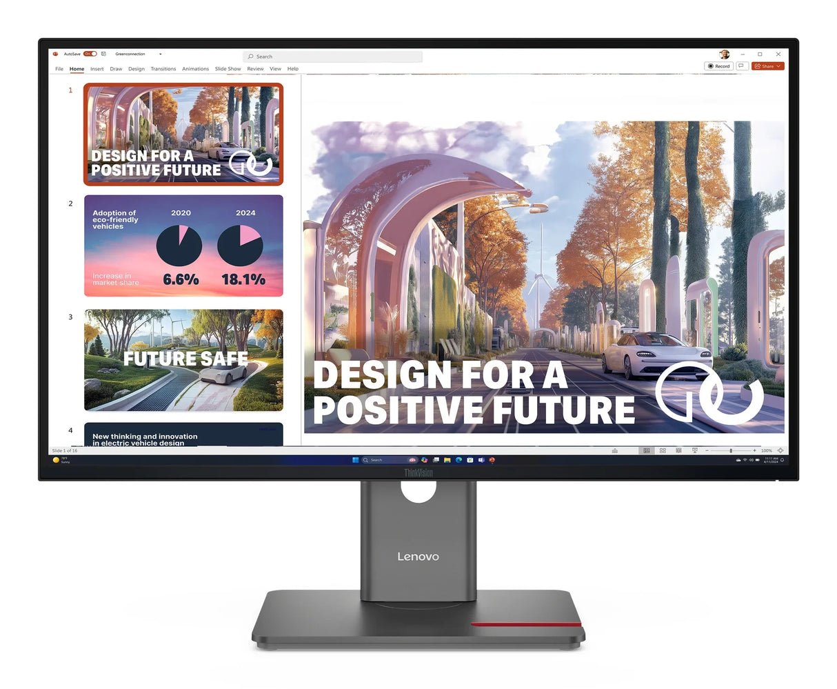 Lenovo P27QD-40 Monitor – 27" / QHD / IPS / 120Hz – Business Monitor