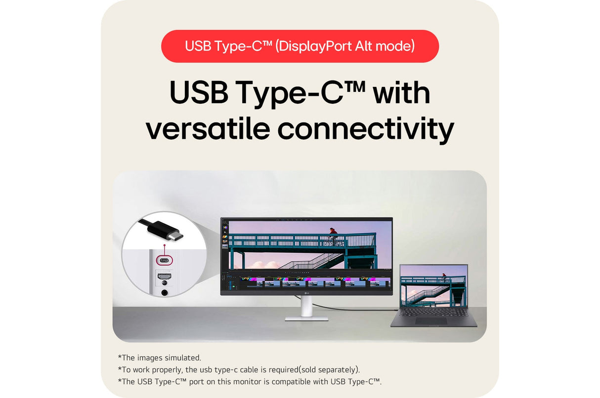 LG 29U531A Monitor – 29" / WFHD / IPS / 100Hz – Business Monitor
