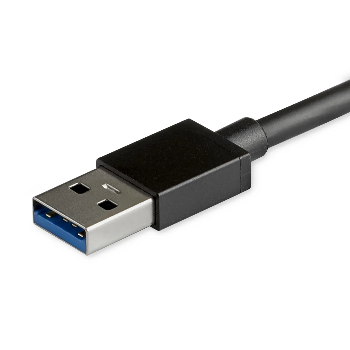 STARTECH 4 Port USB 3.0 Hub - USB-A to 4x USB 3.0 Type-A with Individual On|Off Port Switches - SuperSpeed 5Gbps USB 3.1|3.2 Gen 1 - USB Bus Powered - Portable - 9.8" Attached Cable (HB30A4AIB) (HB30A4AIB)