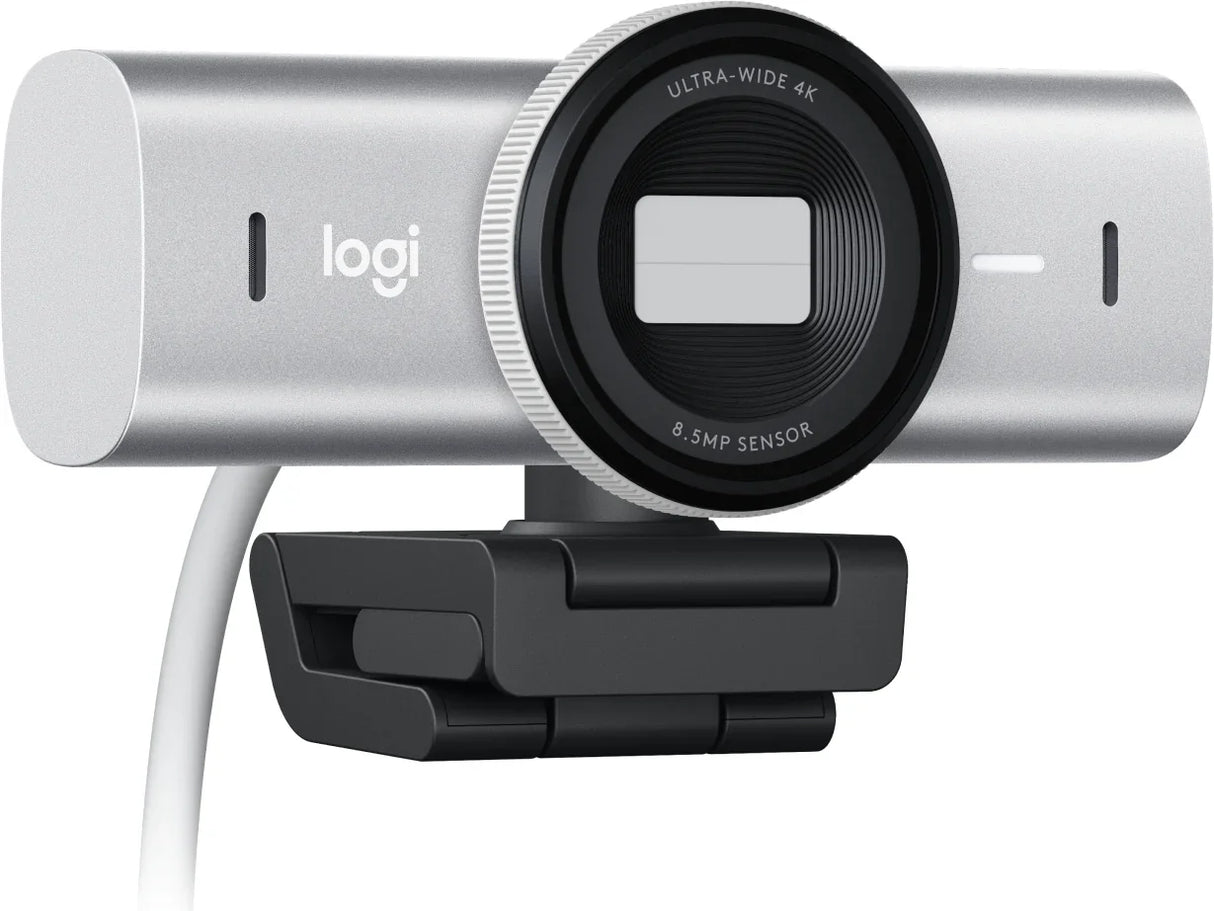 LOGITECH MX Brio – 4K UHD / 30fps & 1080p / 60fps / USB-A – Business & Streaming Webcam with Autofocus & Noise-Reducing Mics