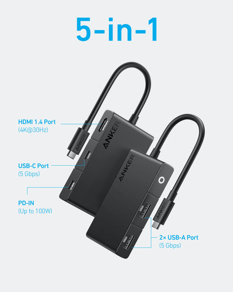 ANKER 332 USB-C Hub