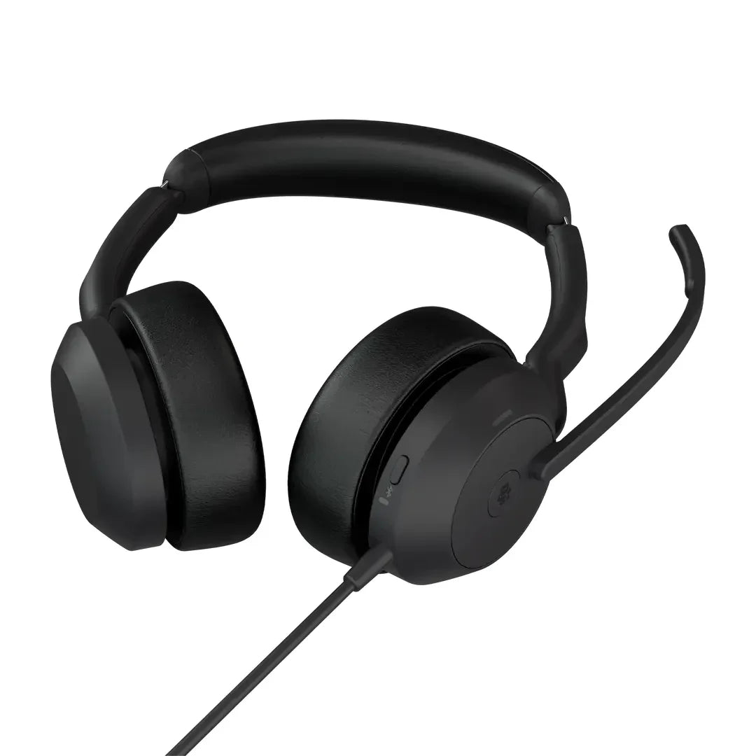 JABRA EVOLVE2 50 – Wired (USB-C / USB-A) / Stereo / Office – Head-band Headset