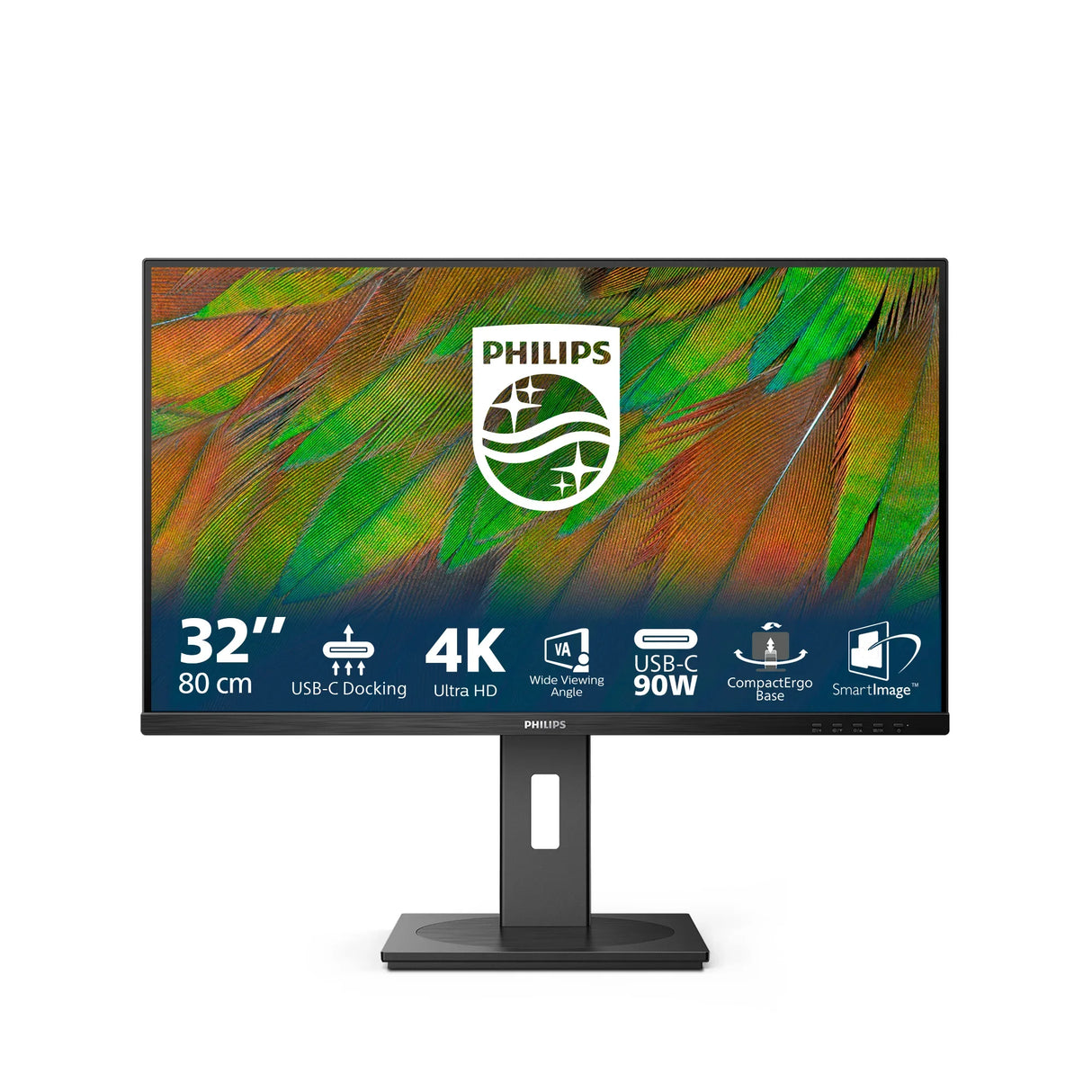 PHILIPS 32B1U3900 Monitor – 31.5" / 4K UHD / VA / 60Hz – Business Monitor