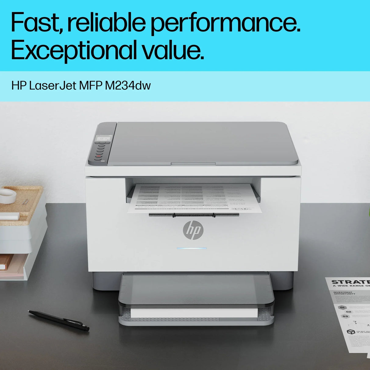 HP LASERJET M234DW – Print/Scan/Copy/Fax / Laser / Colour – Wireless Duplex MFP