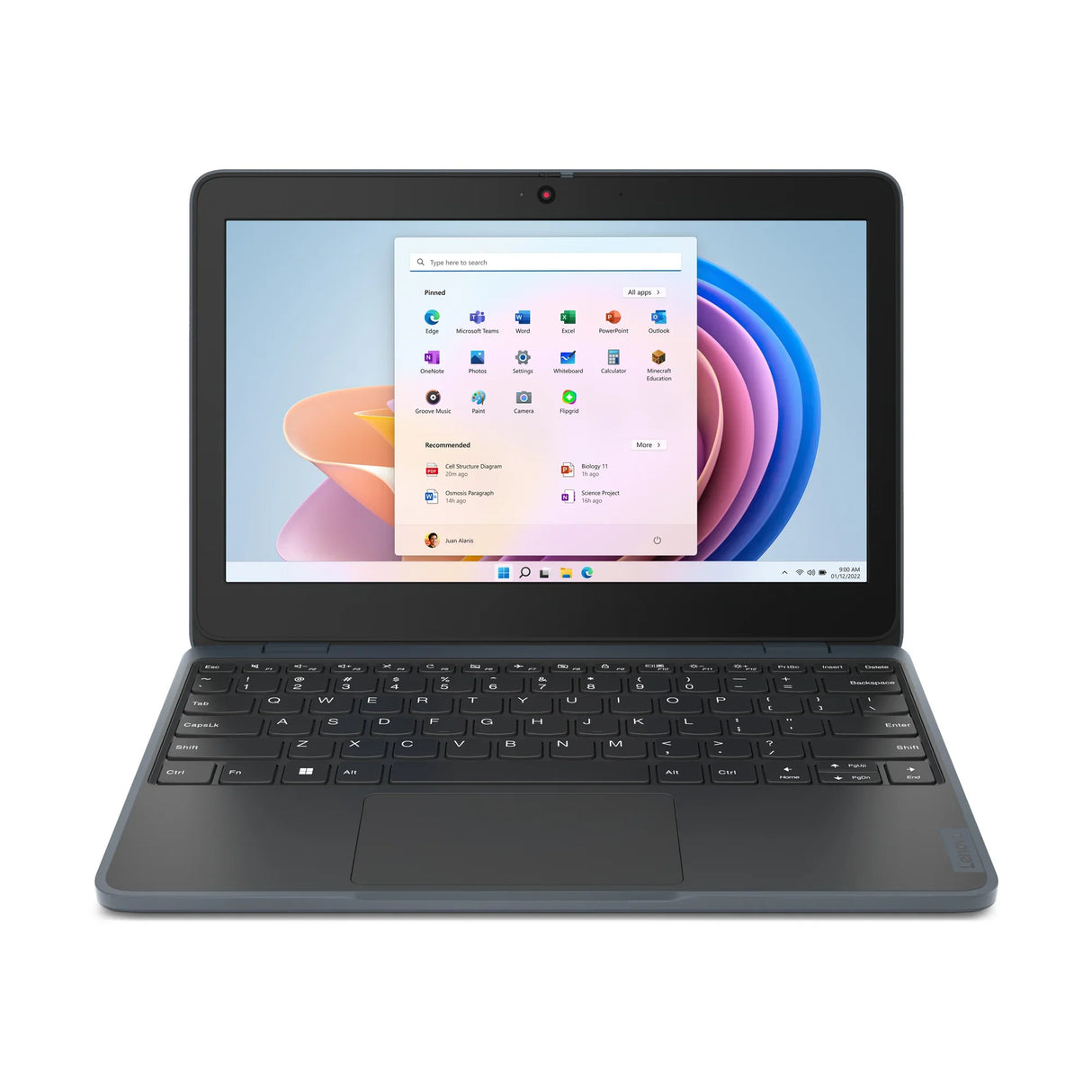 Lenovo 100w Gen 4 Laptop – Intel N100 / 4GB LPDDR5 / 128GB SSD / Intel UHD Graphics – Sustainable Business Laptop