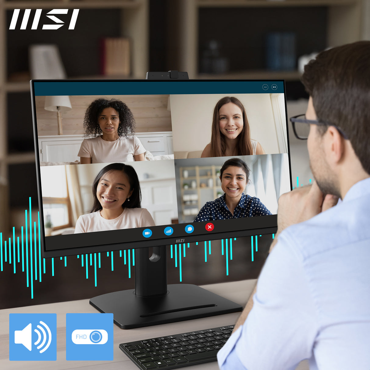 MSI Pro QHD Monitor (27")