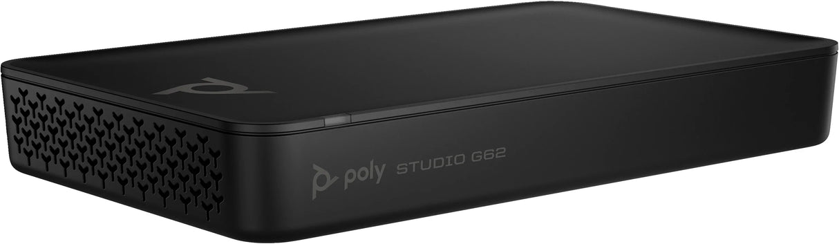 POLY Studio G62 – Full HD (1080p) / 120° Wide-Angle / 8-Mic Array – UC Video Conferencing System