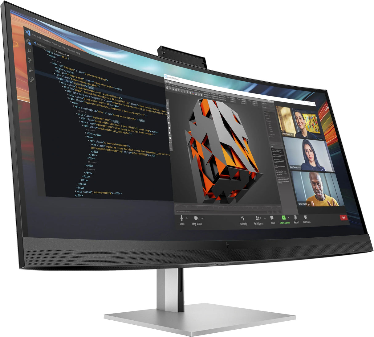 HP 740pm Monitor – 39.7" / 5K2K / IPS / 60Hz – Business Monitor