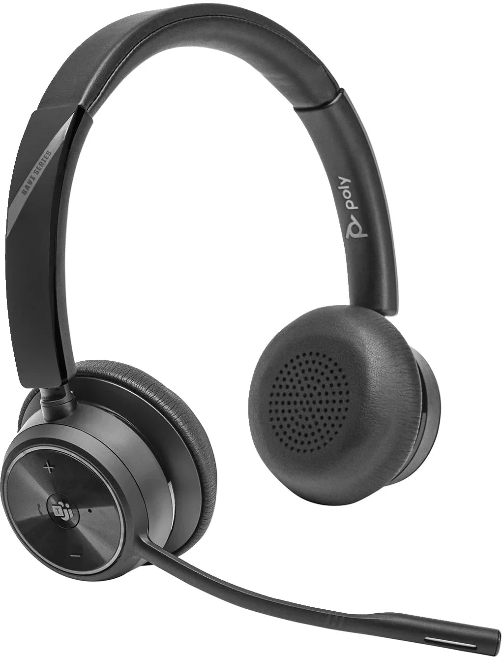 POLY SAVI 7420 – Wireless / Stereo / Office / MS Teams Certified – Head-band Headset