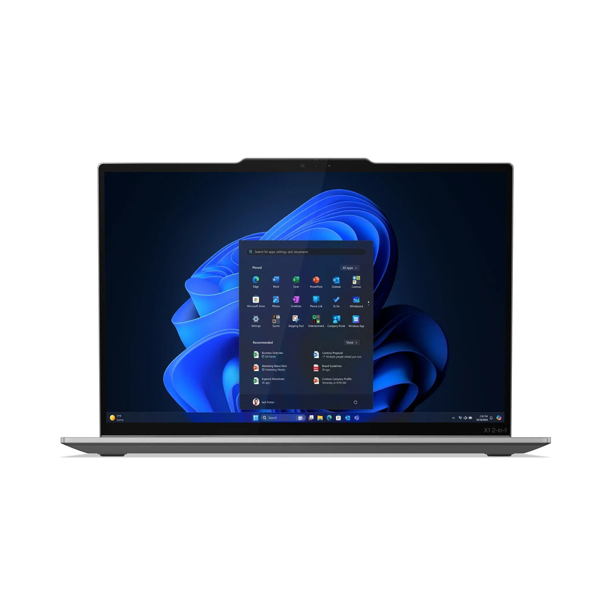 Lenovo ThinkPad X1 2-in-1 Gen 10 Aura Edition Laptop – Intel Core Ultra 5-226V / 16GB / 512GB SSD / Intel Arc Graphics 130V – Sustainable Business Laptop