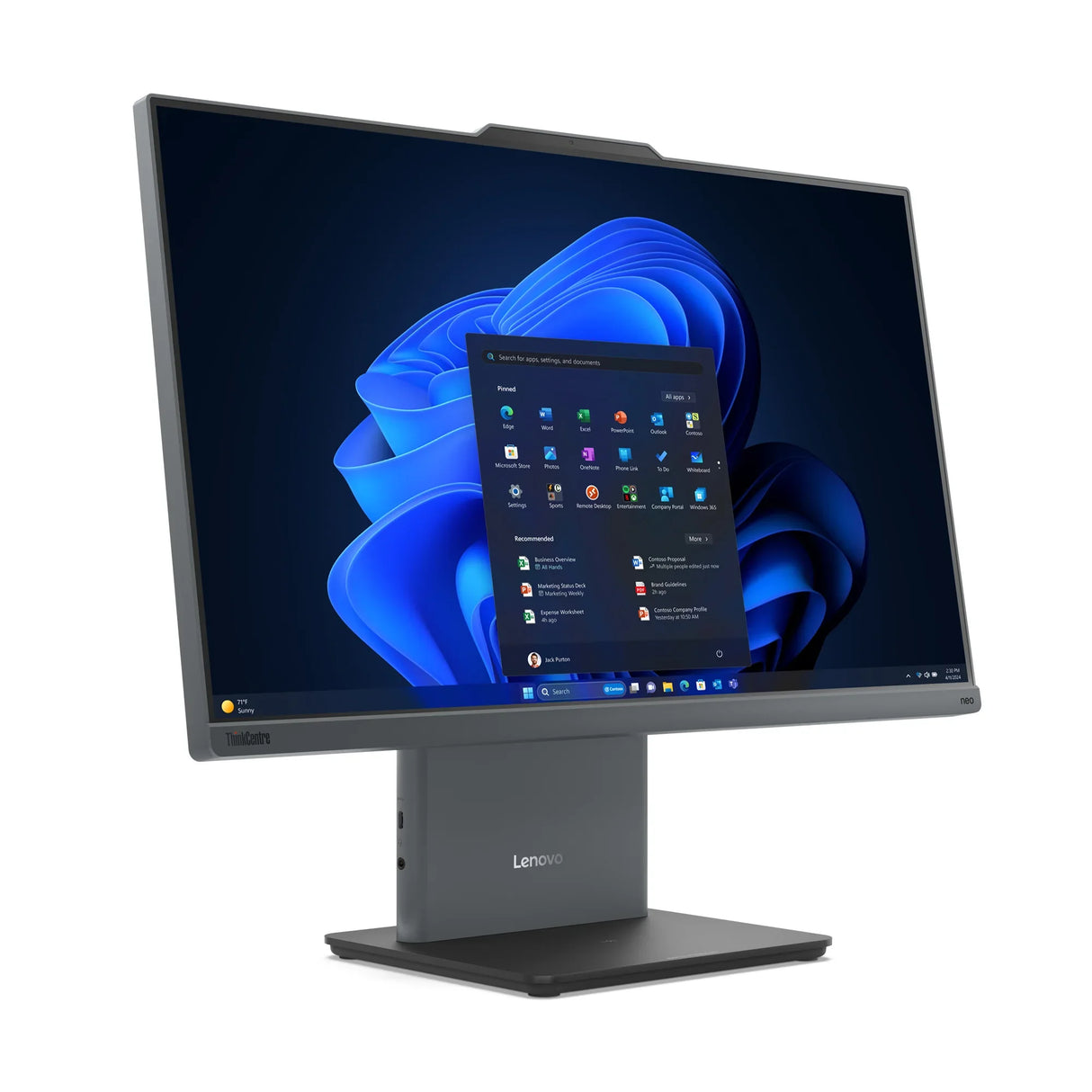 Lenovo ThinkCentre Neo 50a Desktop – 13th gen Intel Core i7-13620H / 16GB DDR5 / 512GB SSD / On-Board Graphics – Sustainable Business Desktop