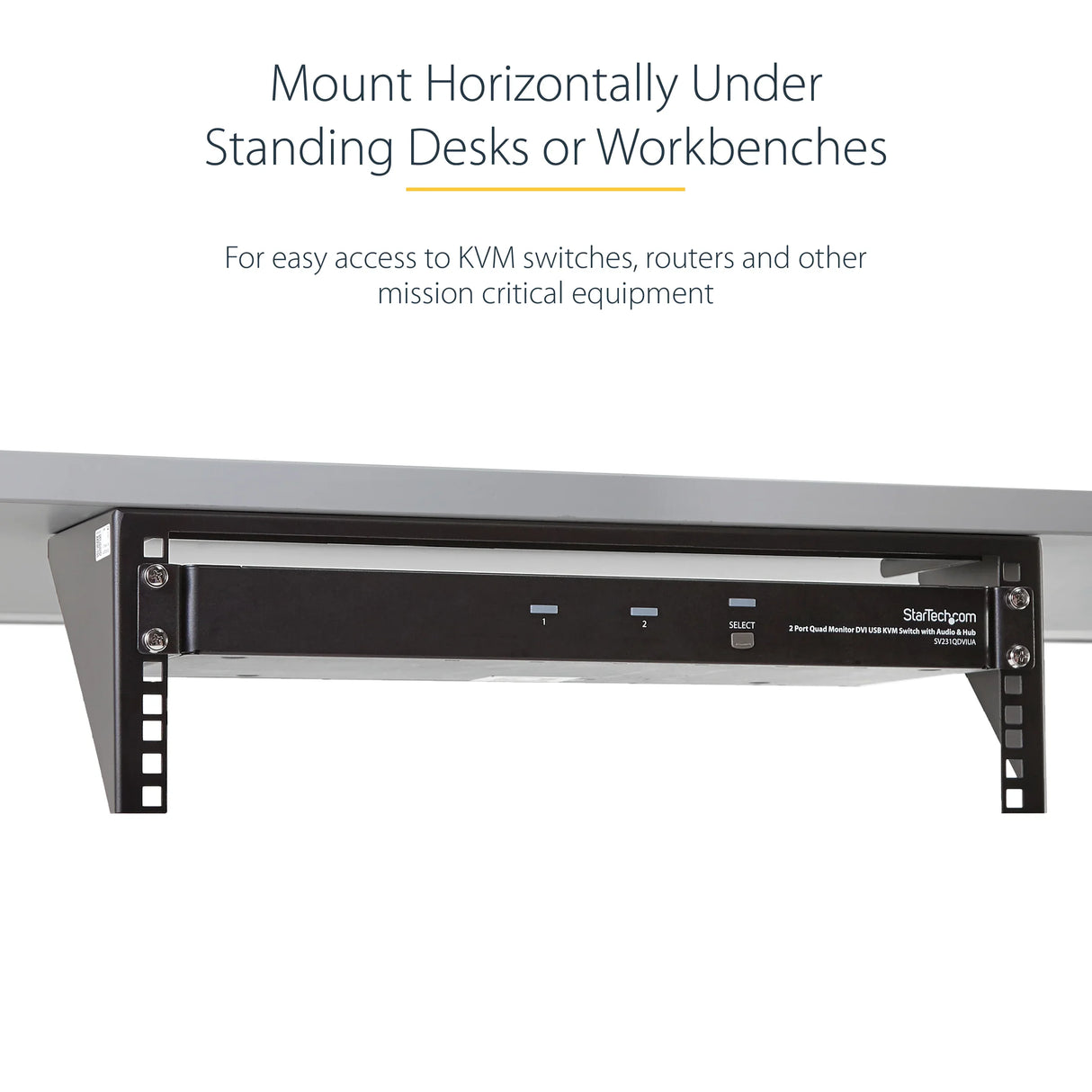 STARTECH 3U 19" Wall Mount Vertical Rack Bracket | Wall Mount Patch Panel Bracket for Data|AV|IT|Computer Equipment | 3U Rack for Cabinet or Server Room | Supports 150lb (68kg) (RK319WALLV) (RK319WALLV)