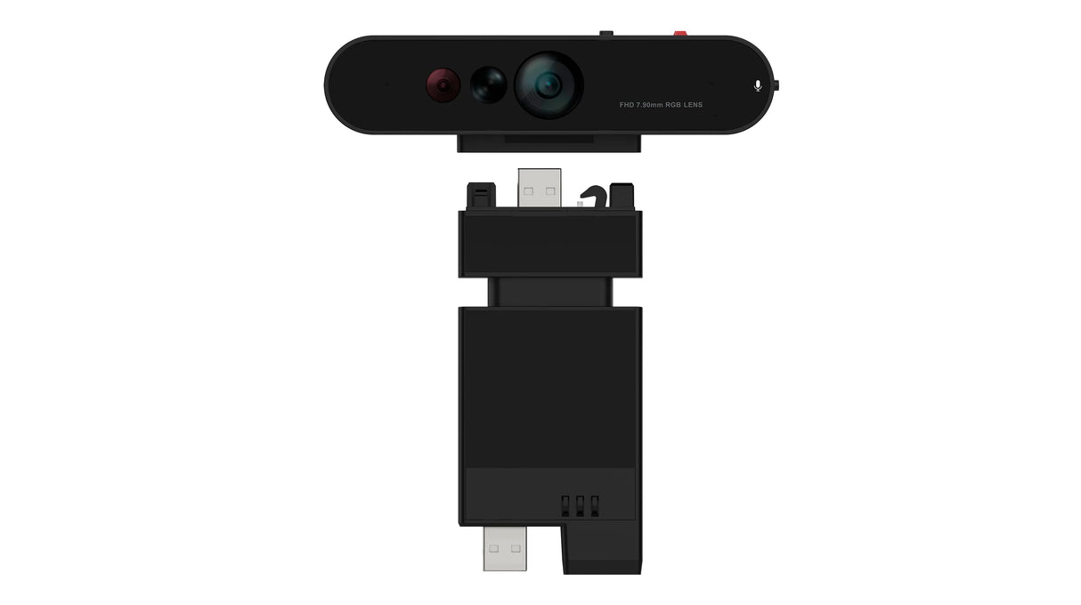 Lenovo ThinkVision MC60 – 1080p / 30fps / USB-A – Business Conference Webcam with Autofocus & Dual Mics